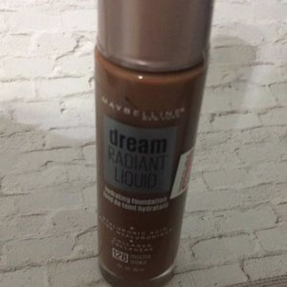 Maybelline Dream Radiant Liquid Hydrating Foundation Mocha 128 1 Oz New